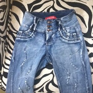 Butt lift jean jeggings